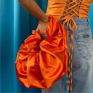 Room Shop Bounce Baguette Bag in Orange